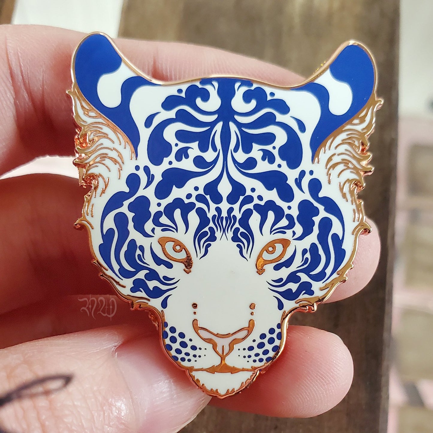 Nana Williams "Porcelain Tiger" Enamel Pin
