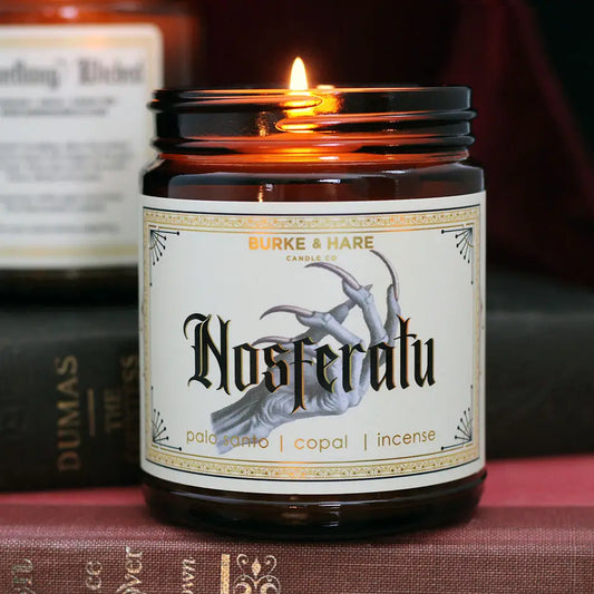 Burke & Hare Co. "Nosferatu" Palo Santo Candle