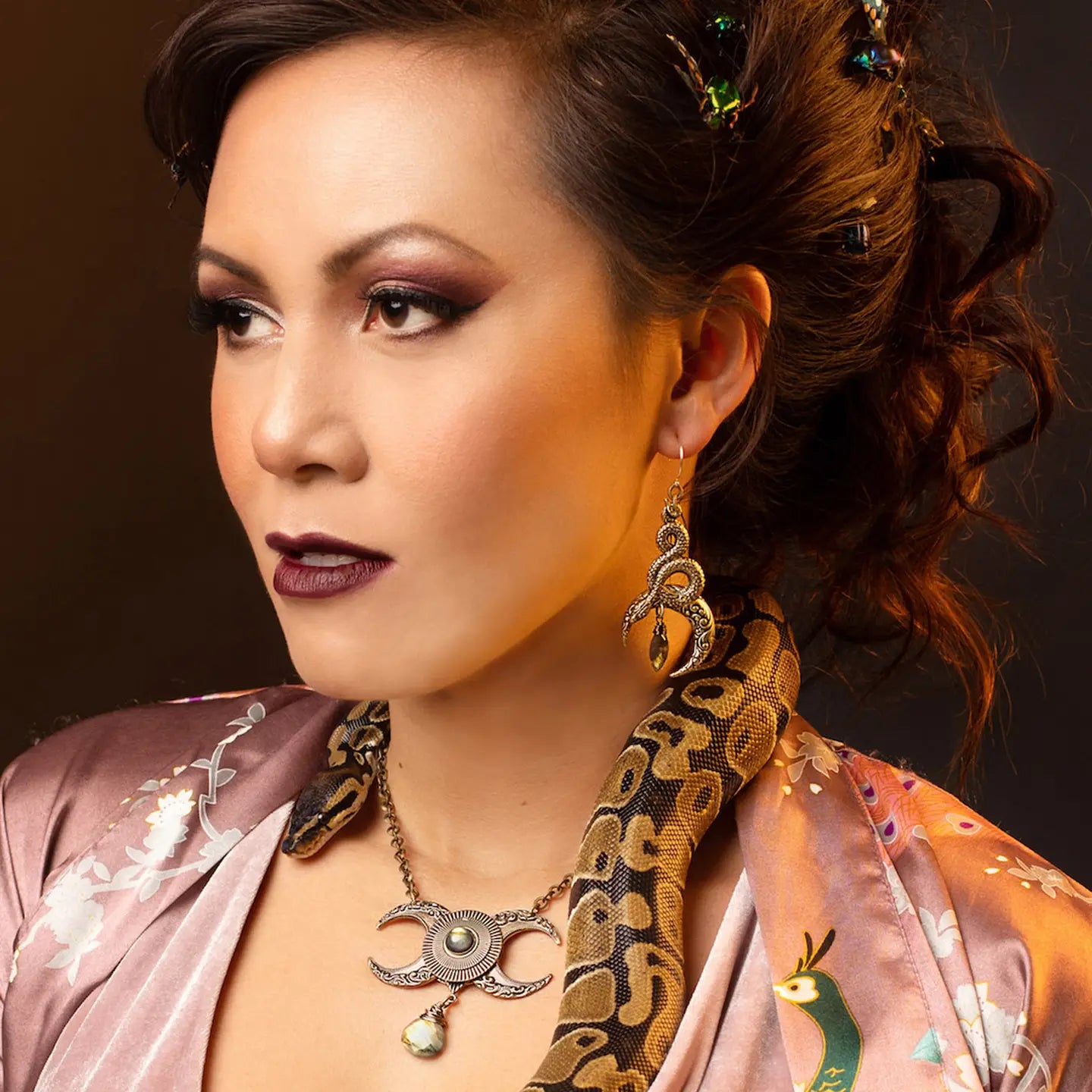 Trollbinde "Moon of Ishtar" Earrings