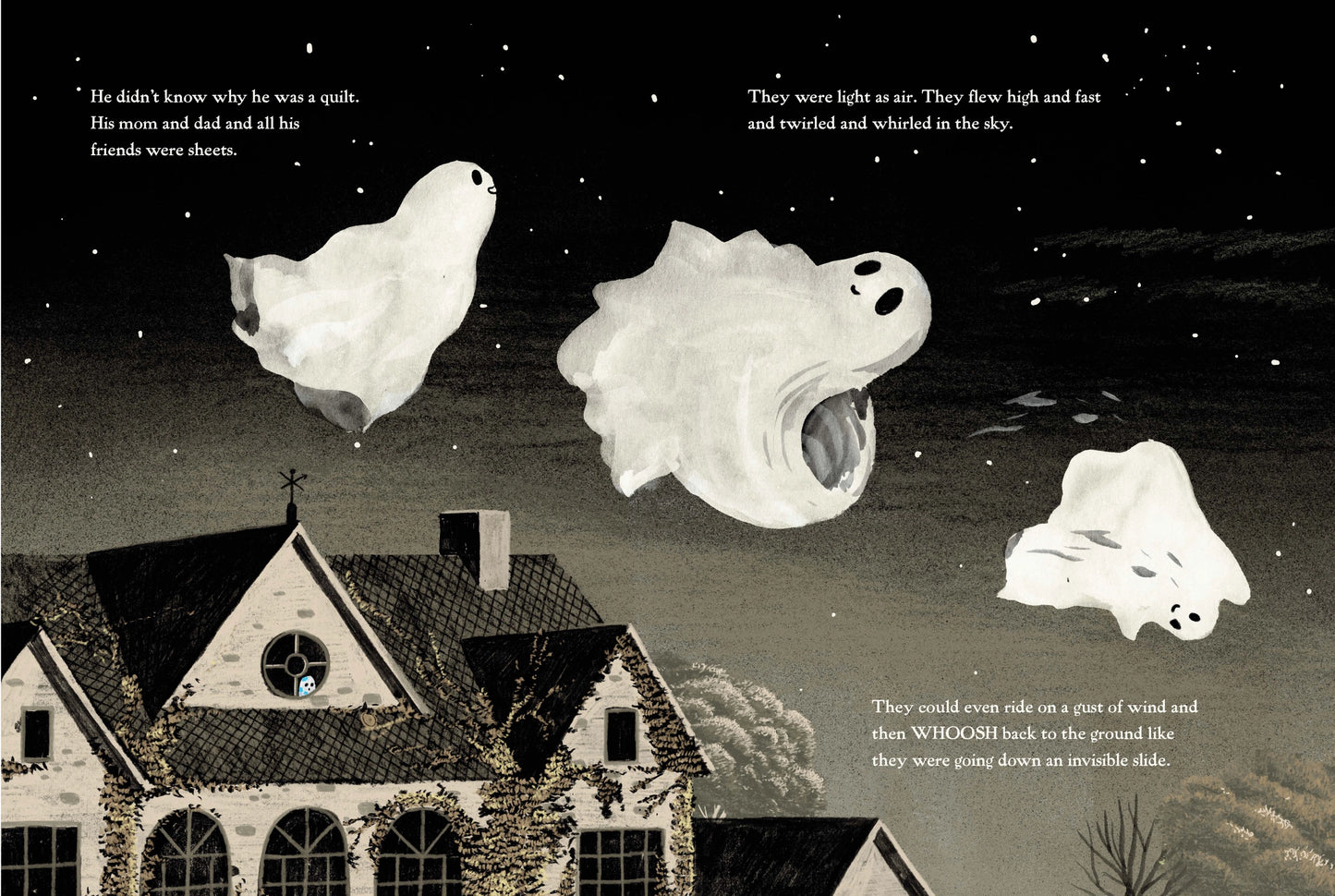 Little Ghost Quilt by Riel Nason, Gift Edition