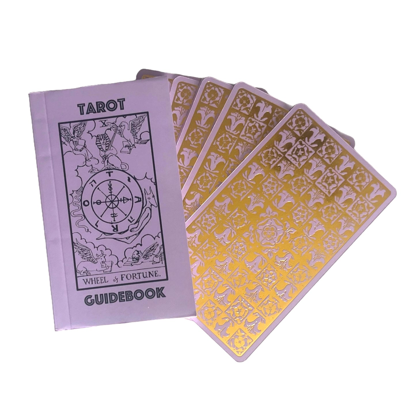 Lavender & Gold Foil Tarot Deck & Guidebook