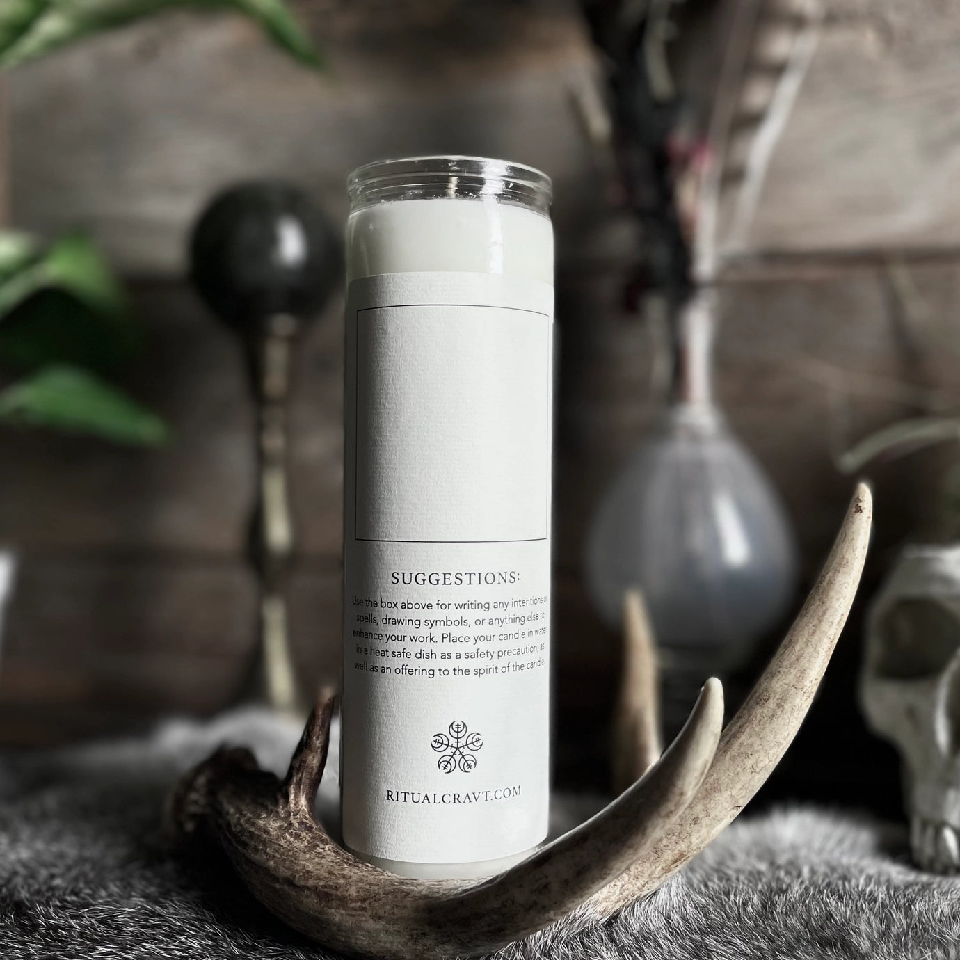 Ritualcravt "Banish" Dressed Candle