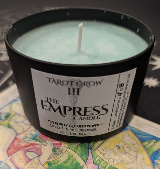 Tarot Crow "III - The Empress" Candle