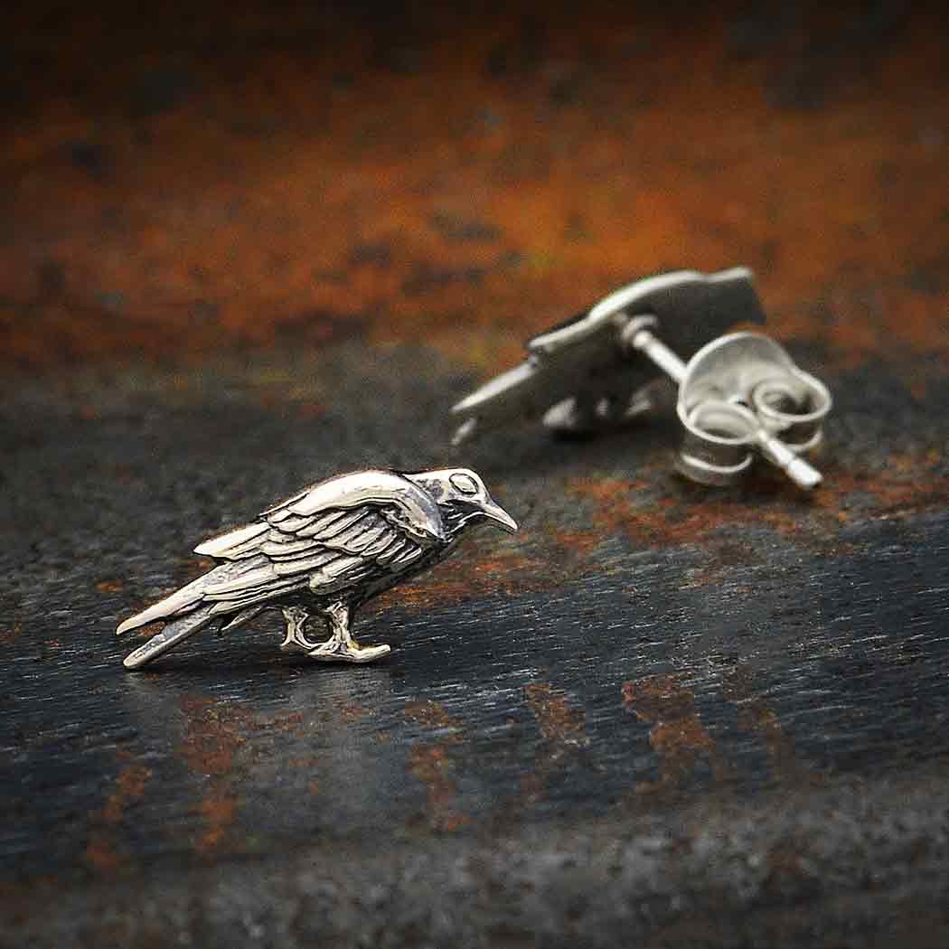 Nina Designs "Raven" Post Earrings *PRE-ORDER 9/4*