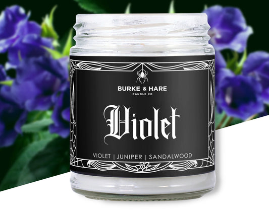 Burke & Hare Co. "Violet - Fig" Candle *PRE-ORDER*