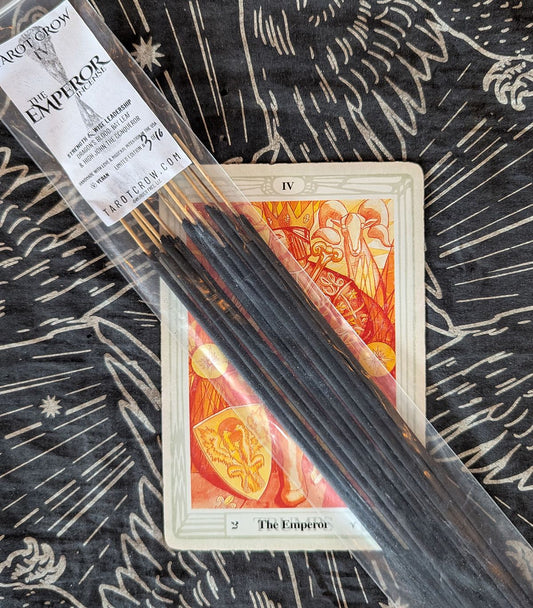 Tarot Crow "IV - The Emperor" Incense