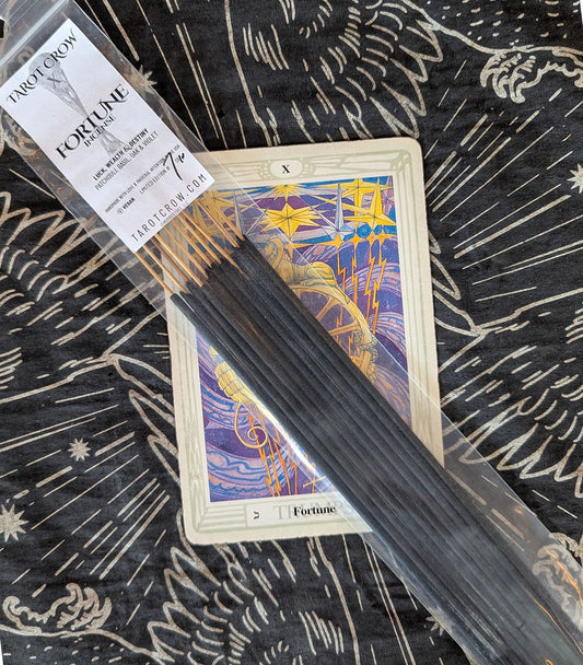 Tarot Crow "X - Fortune" Incense