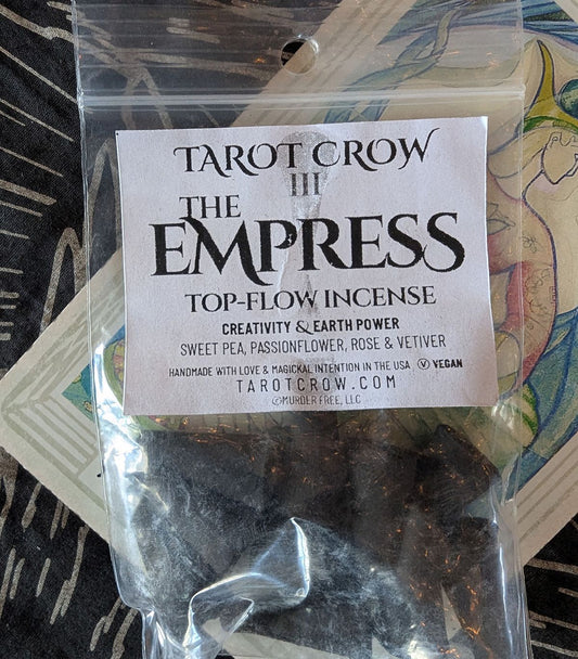 Tarot Crow "III - The Empress" Incense Cones