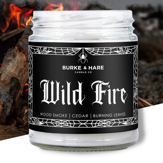 Burke & Hare Co. "Wild Fire" Bonfire + Spice Candle