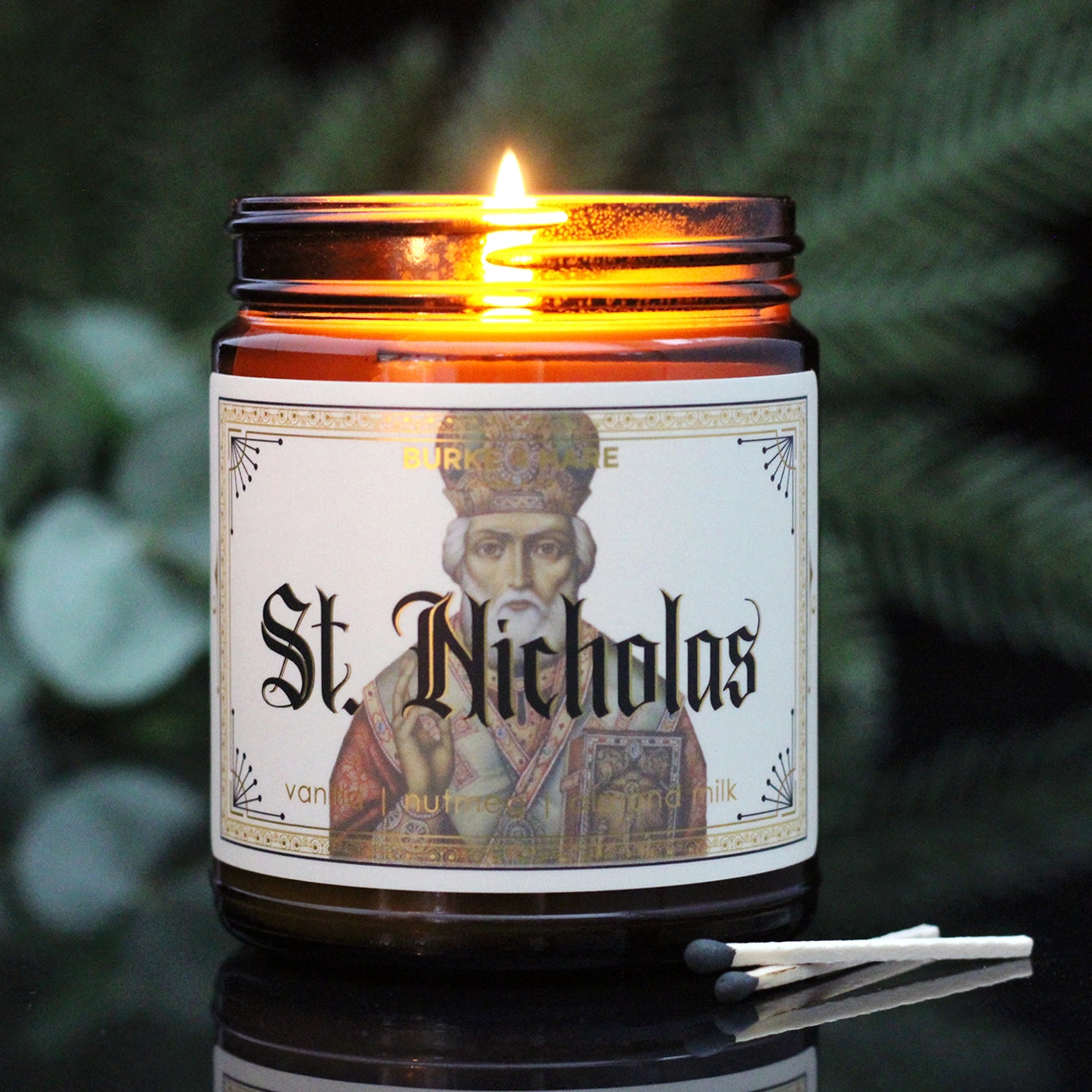 Burke & Hare Co. "Saint Nicholas" Candle *PRE-ORDER 12/15*