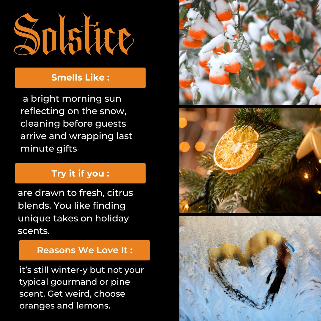 Burke & Hare Co. "Solstice" Candle *PRE-ORDER 12/15*