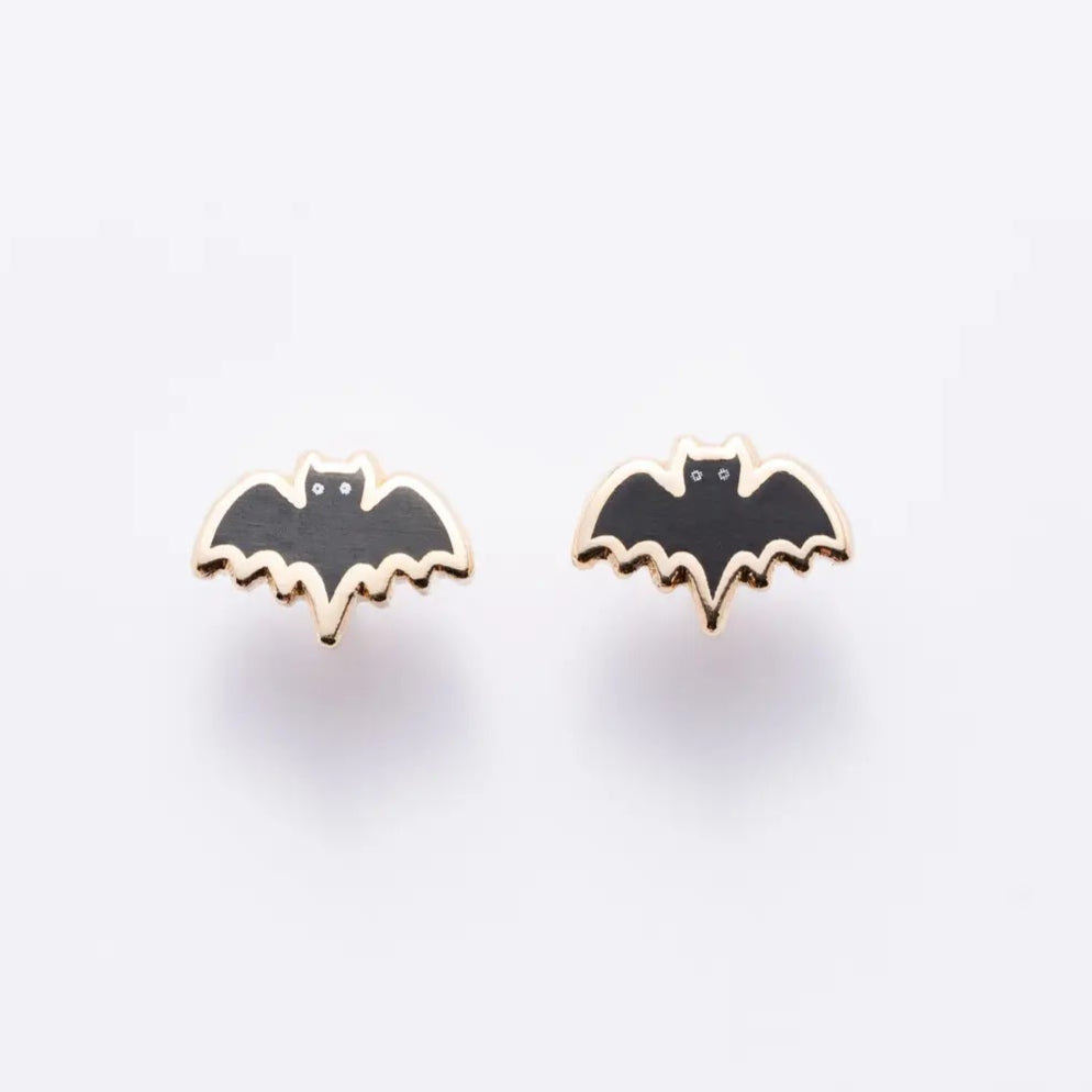 Larissa Loden "Bat" Enamel Studs *PRE-ORDER 9/20*