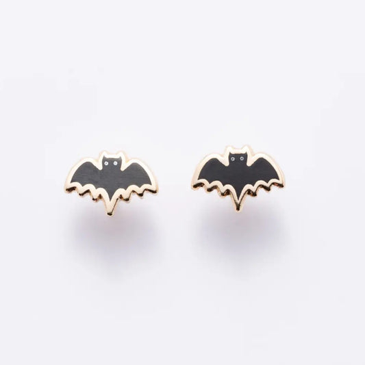 Larissa Loden "Bat" Enamel Studs