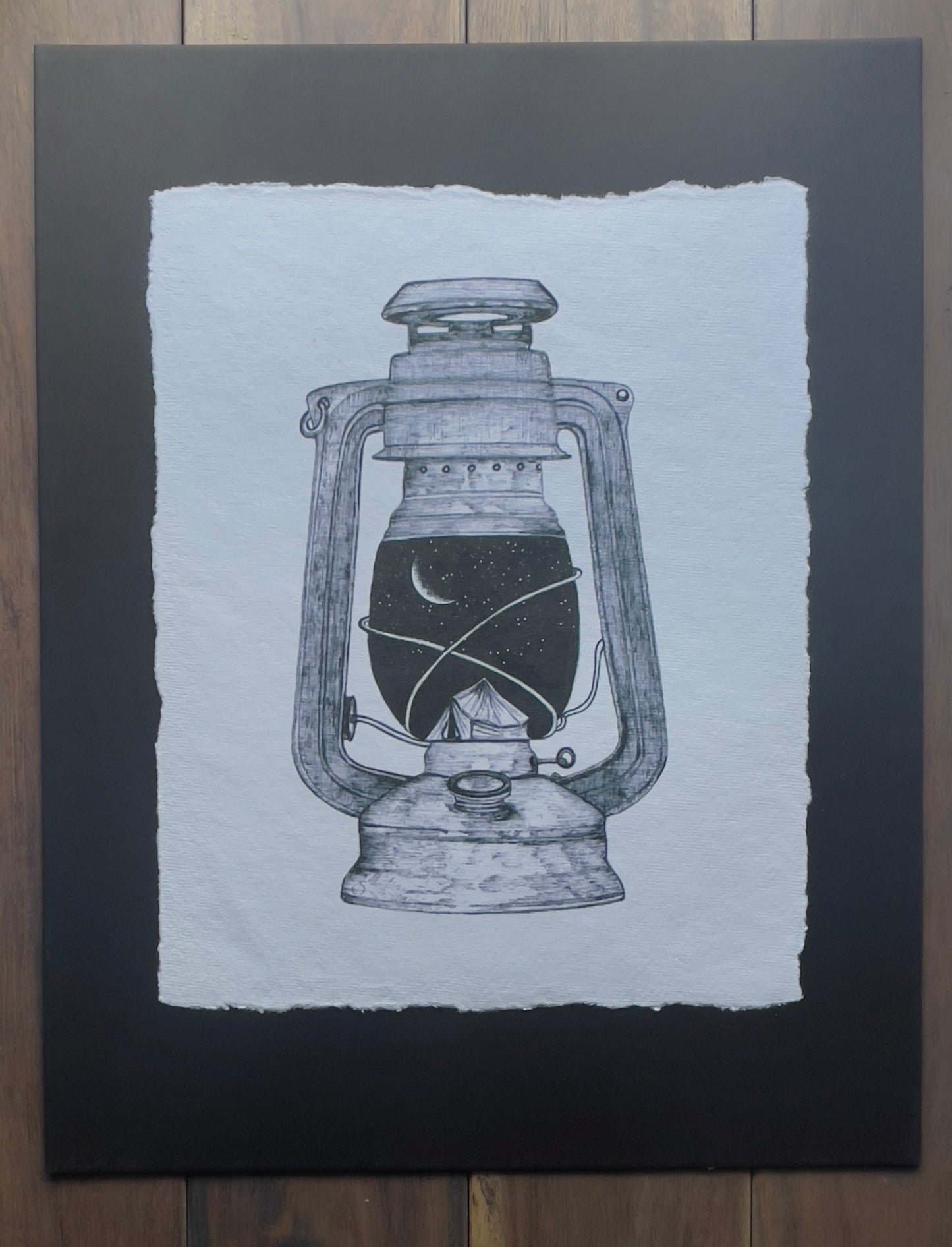 Pavi Karthik "Camping under a starry sky"