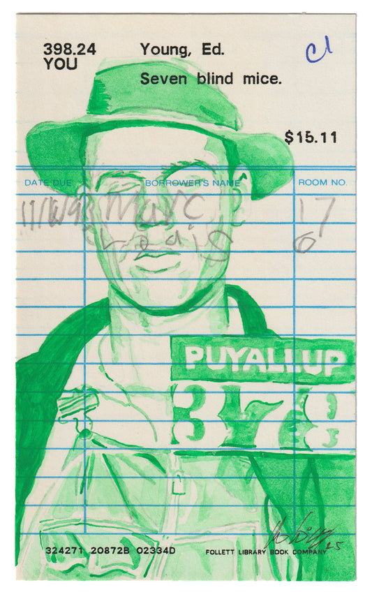 Chris Crites "Seven blind mice."