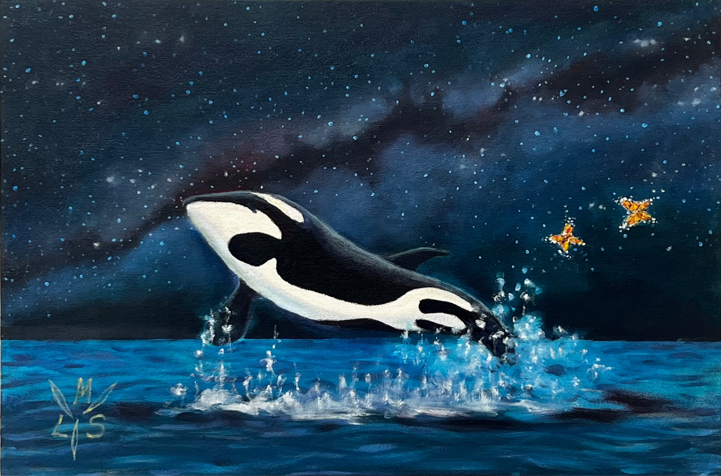 Monica Lisette-Sanchez "Milky Way over Orca"