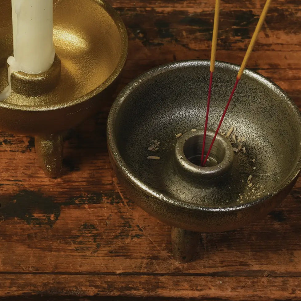 Naomi Incense / Taper Holder