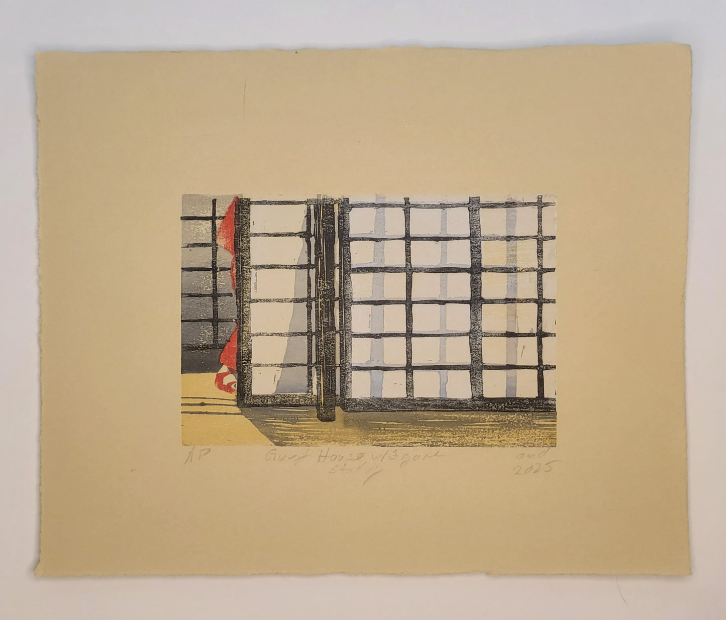 Amanda Danford "Guest House With Figure Study"