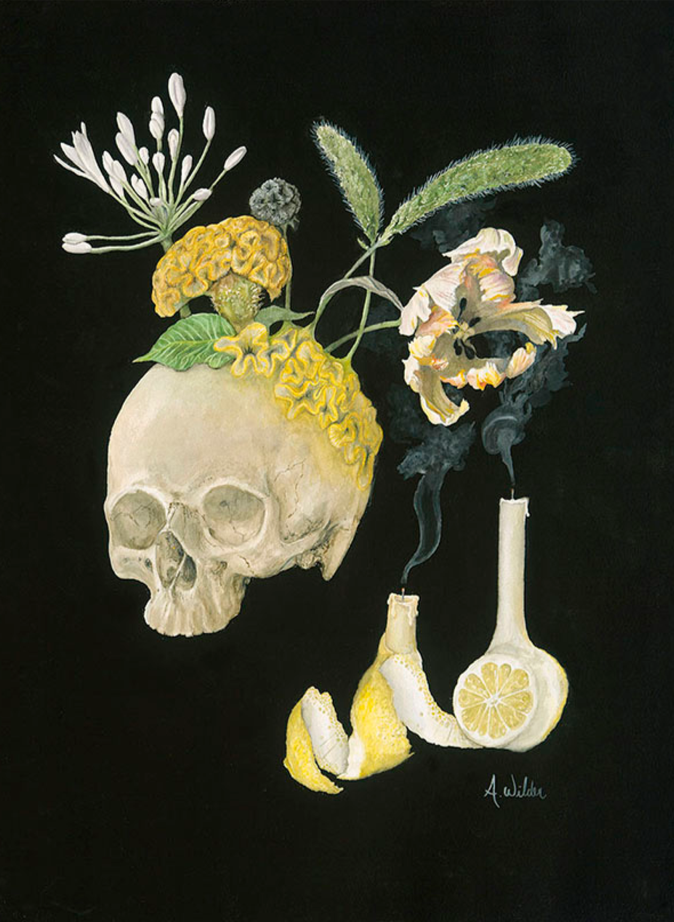 Anneke Wilder "Death Extends a Head to Life; Cerebral"