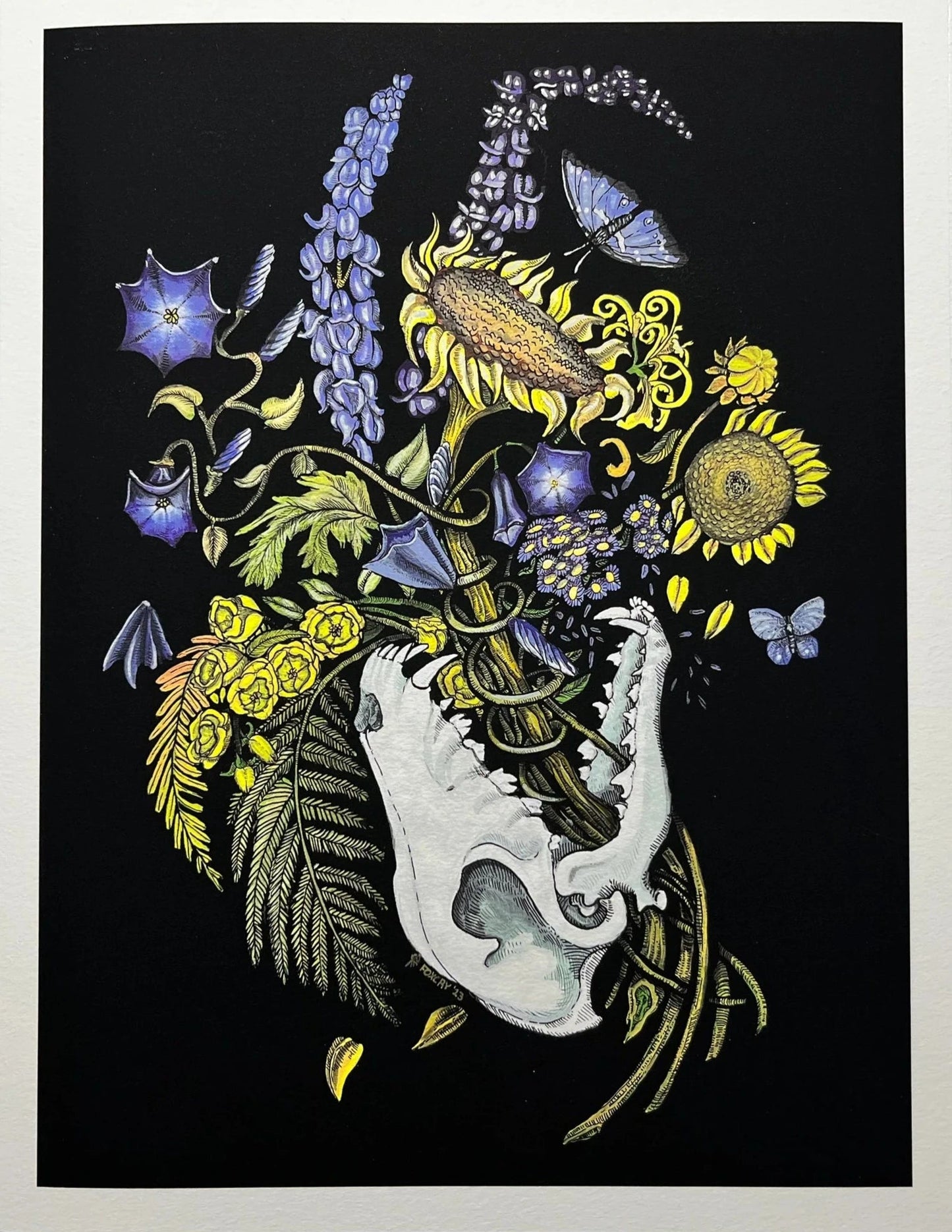 Foxcry Illustration "Invenire Lucem: Seek the Light"