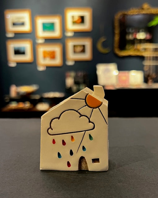 Snowpond Ceramics Rainbow Cloud Vase