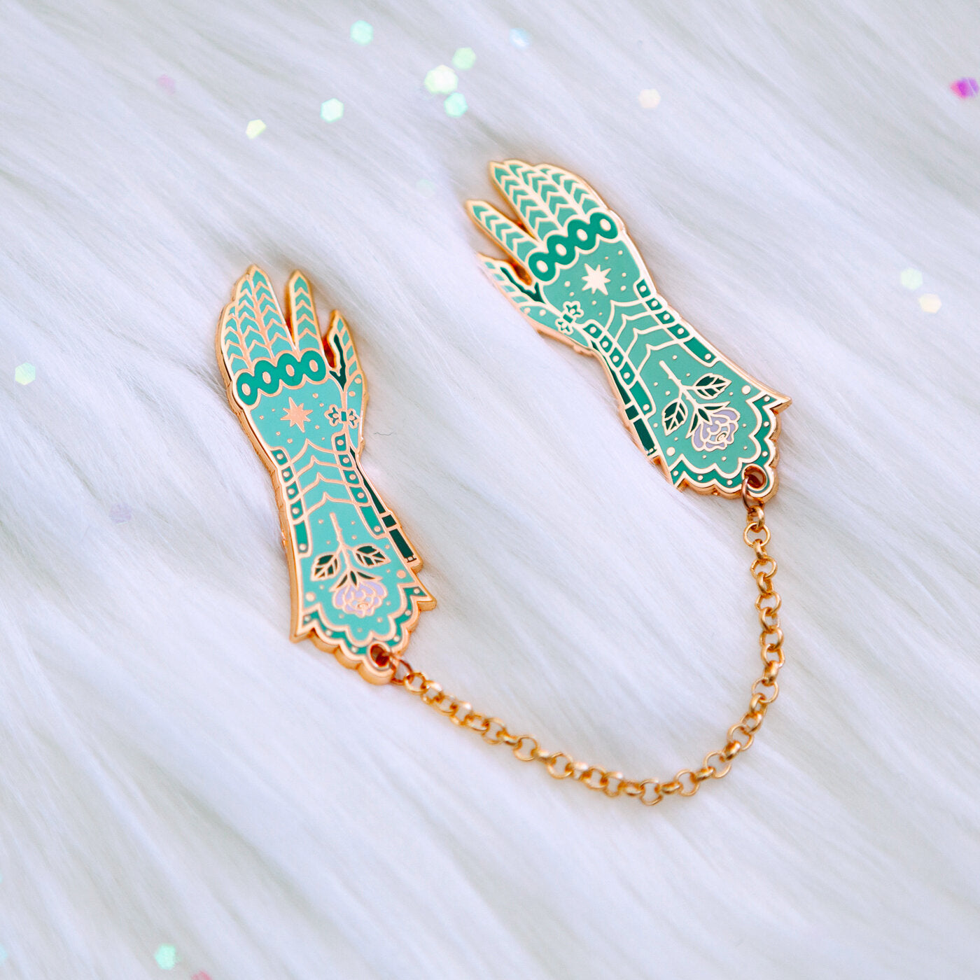 Nana Williams "Gauntlet" Collar Pin