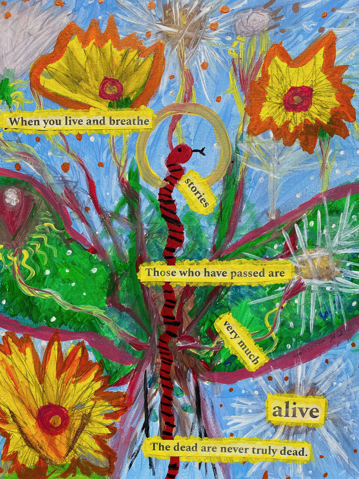 Anaïs Isiria "Lifecycle of a Dandelion" (Online)