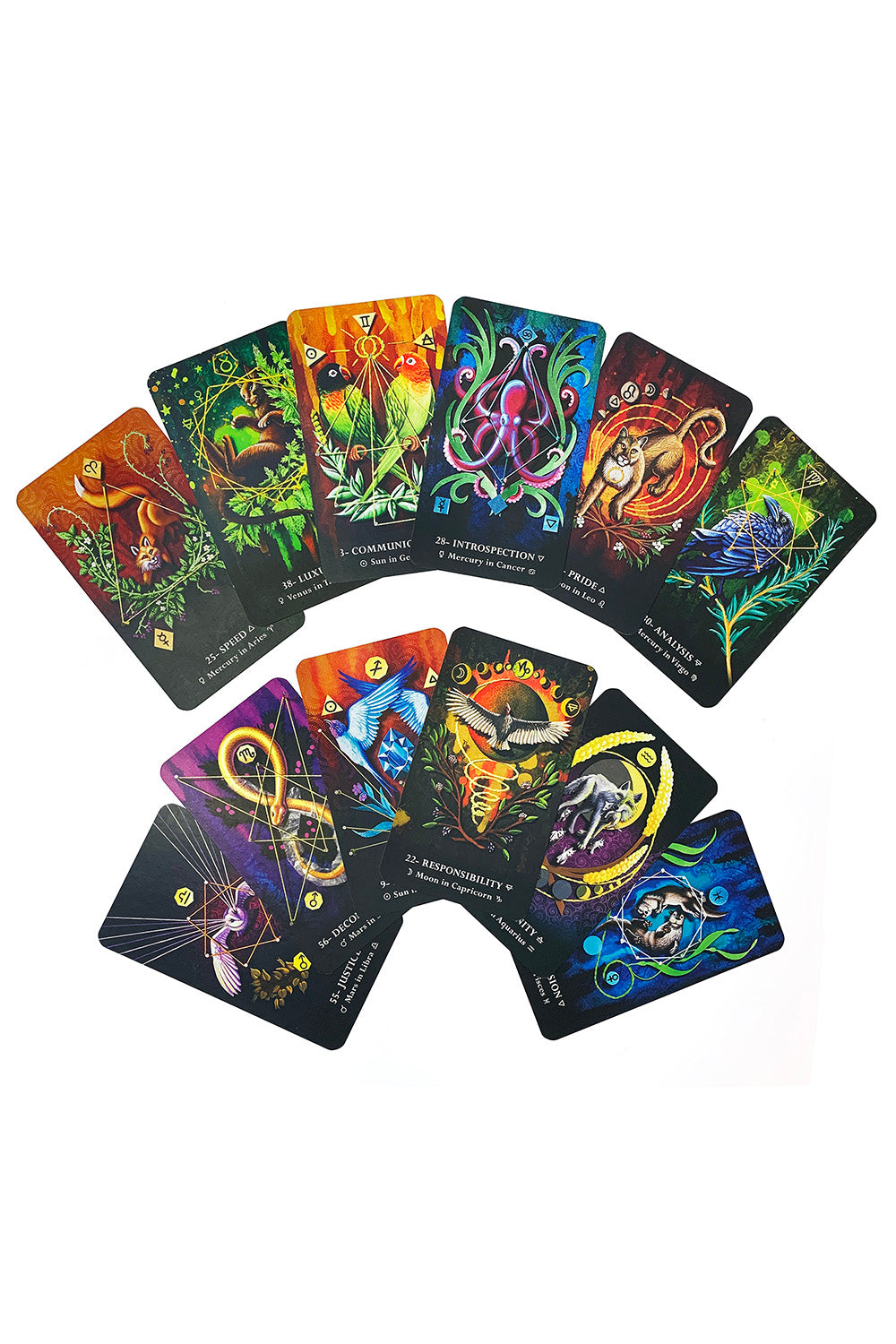 Julia Y "The MicroCosmic Oracle" Deck & Guidebook