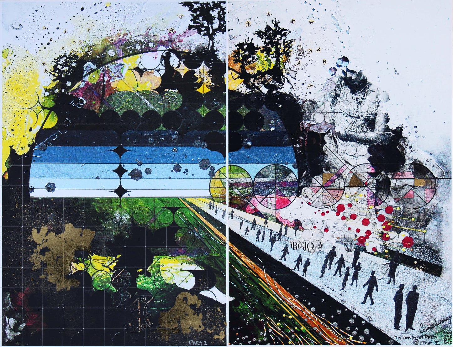 Counsel Langley "The Last After Party" Diptych