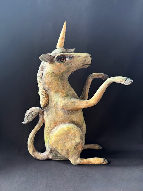 Maria Knier "Verdigris Unicorn"