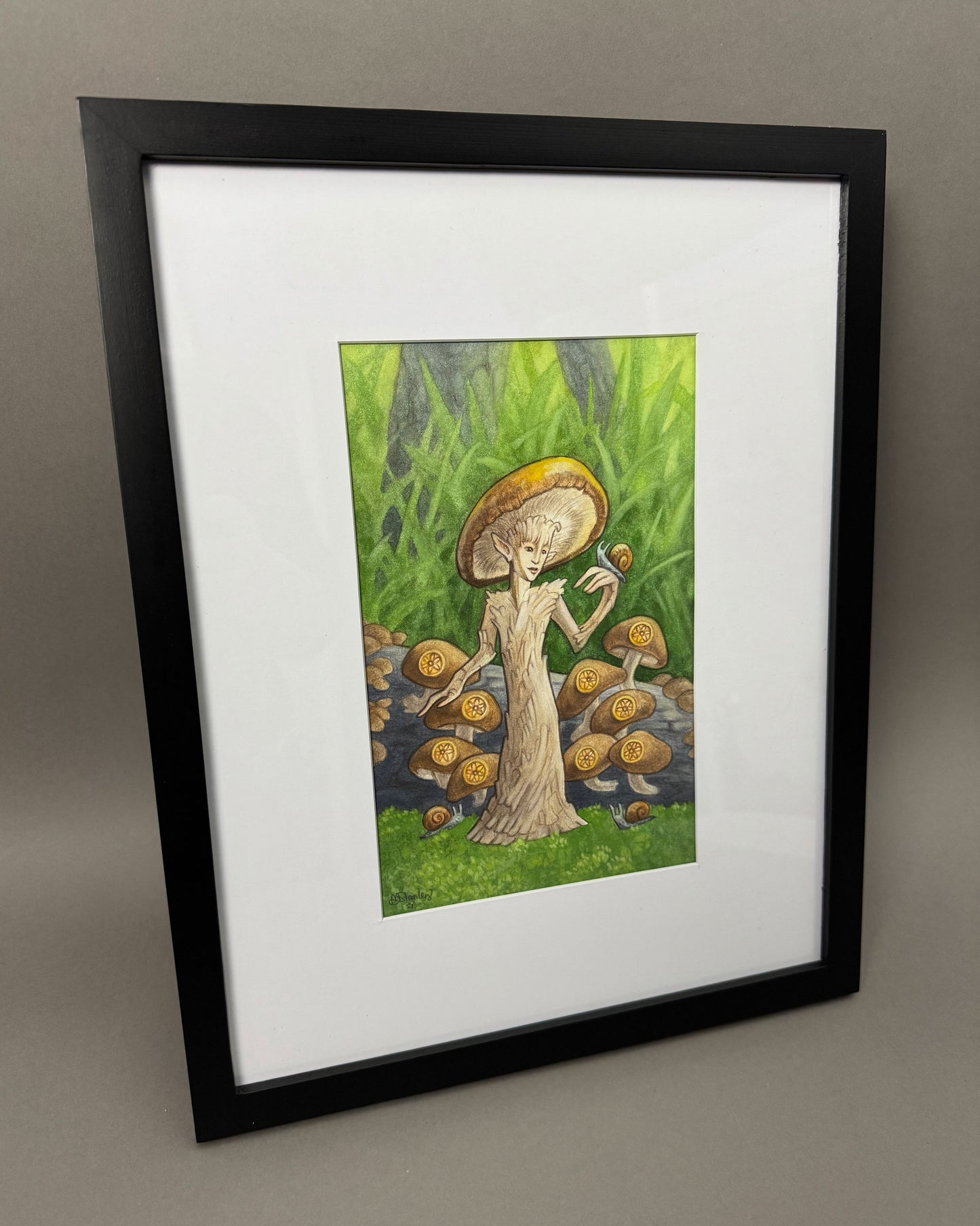 Melissa Sue Stanley "Nine of Coins: Shiitake"