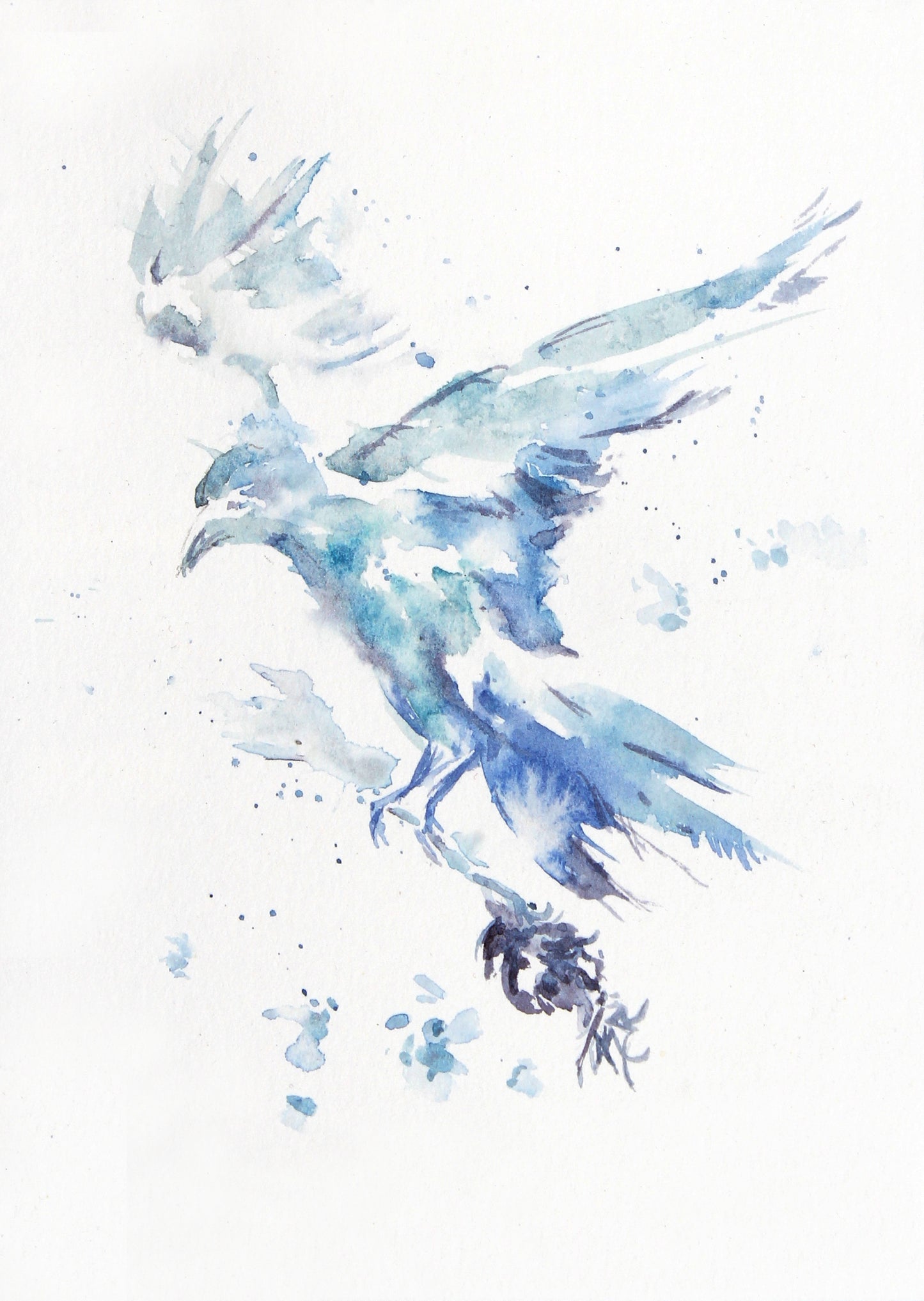 Lisa Jordan "Mono-crow-matic Sapphire"