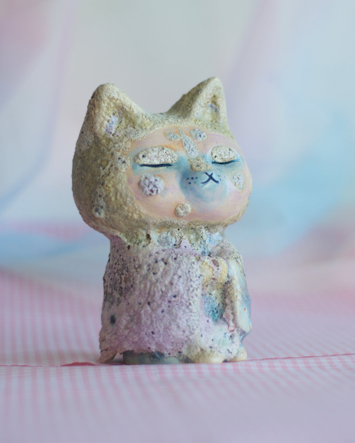Cynara Akemi Mori "Sunken Treasure Cat (Jizo)"