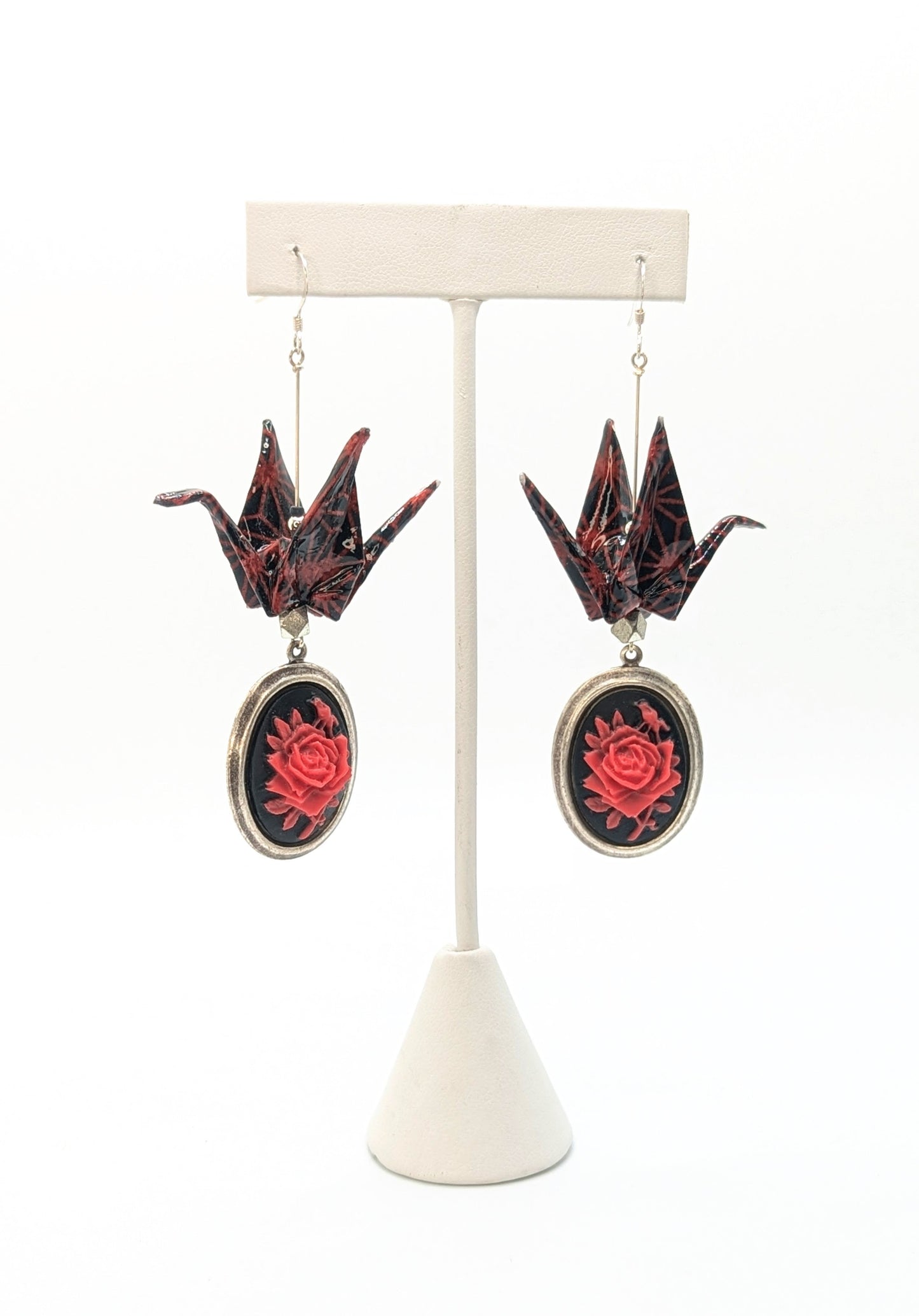Chronic Baubles Origami Jewelry "Evangeline's Earrings"