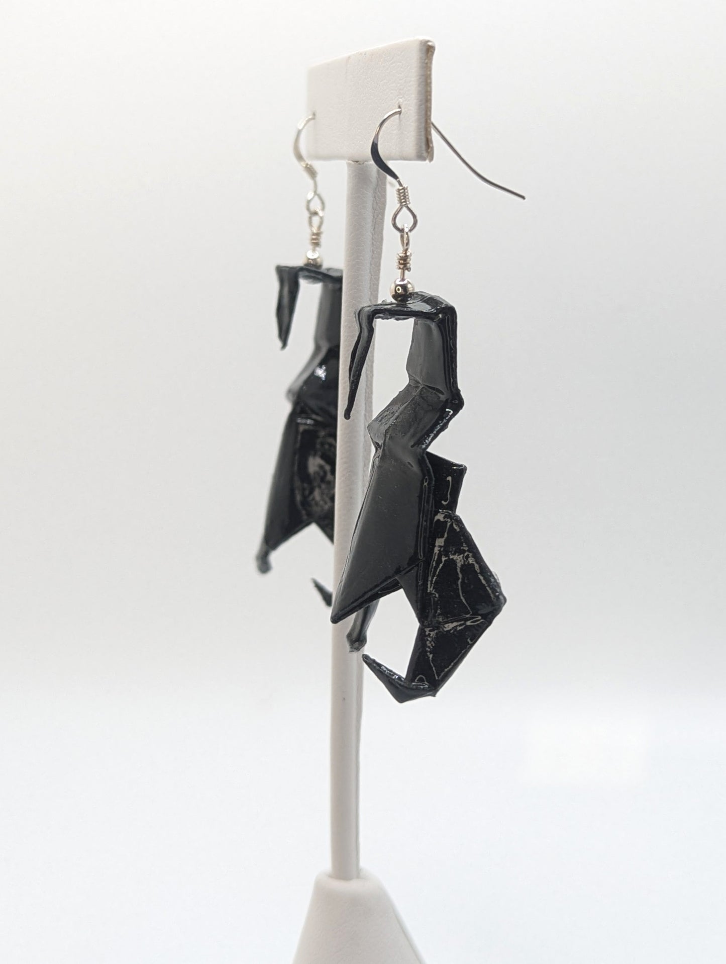 Chronic Baubles Origami Jewelry "Scorpion" Earrings