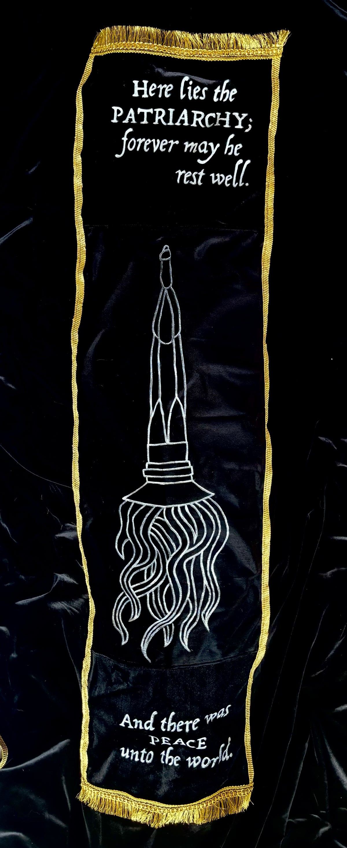 Nerissa Eckerson "Burial Shroud 1: The Patriarchy"