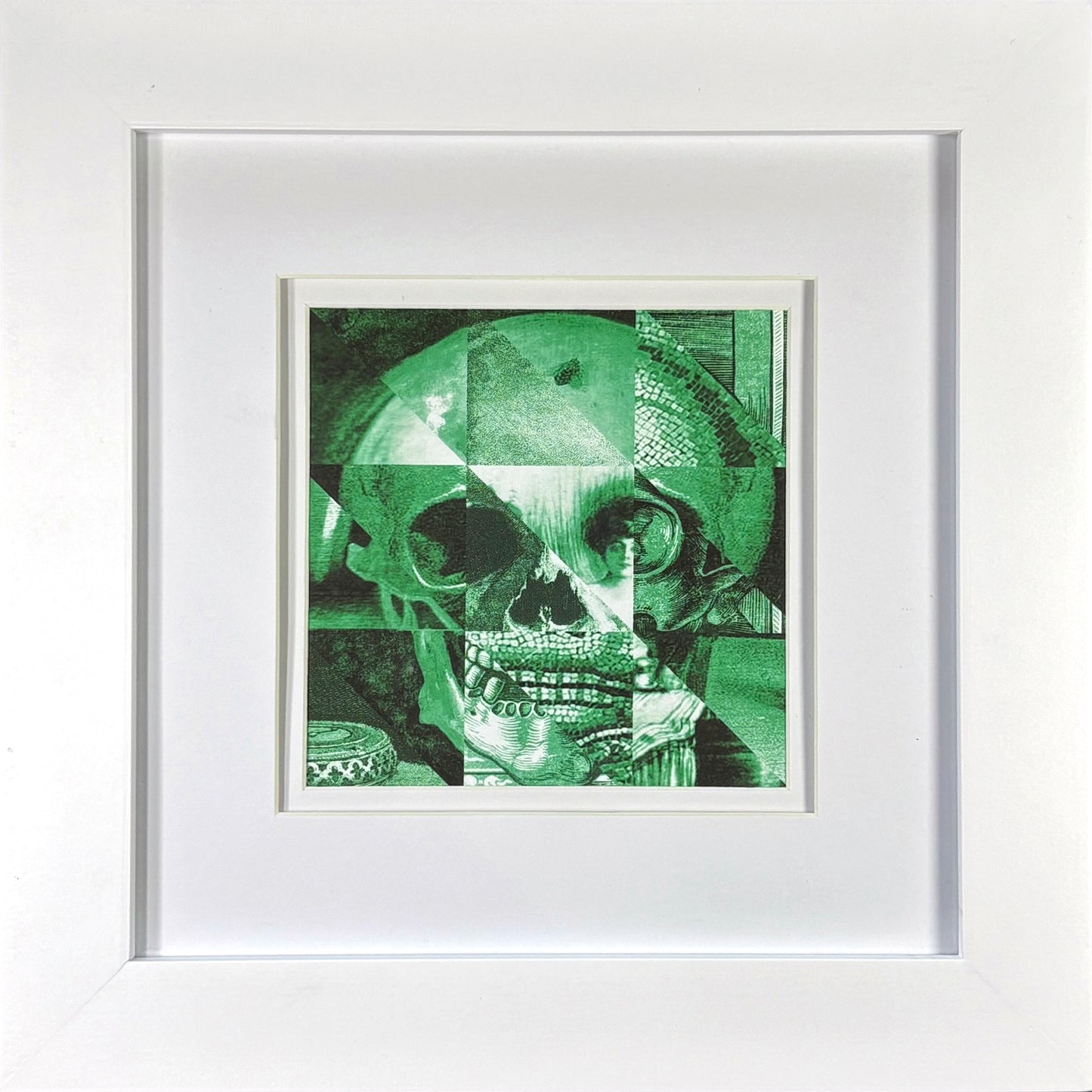Troy Gua "Ruth's Skull, in Green"
