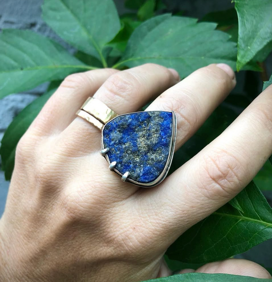 Sigil Jewelry "Lapis Lazuli" One of a Kind Ring