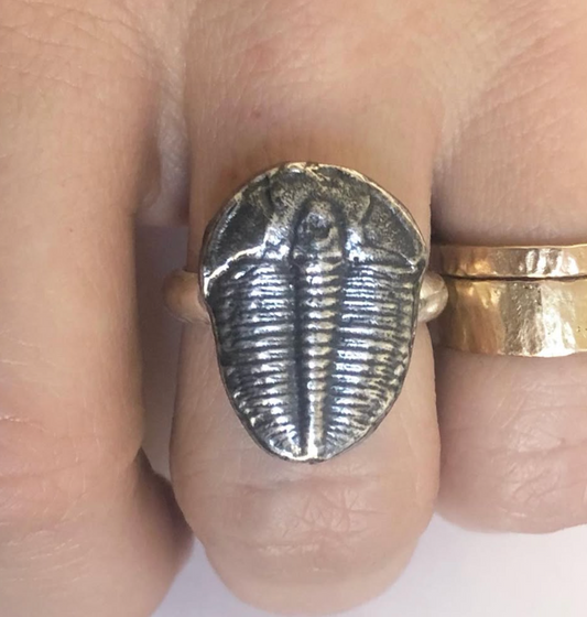Sigil Jewelry "Trilobite Fossil" Sterling Ring