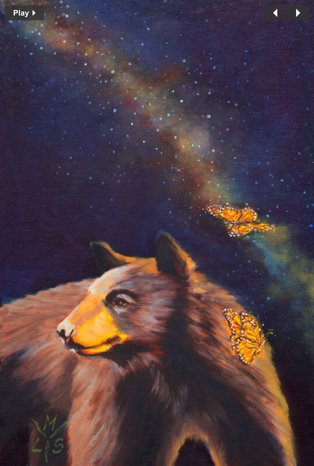 Monica Lisette-Sanchez "Milky Way Over Bear"