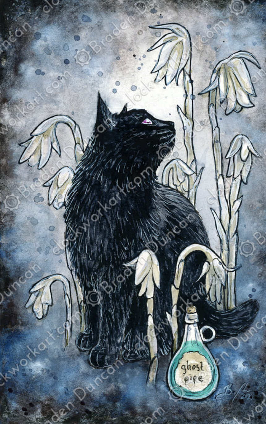 Clockwork Art "Poison Puss: Ghost Pipe"