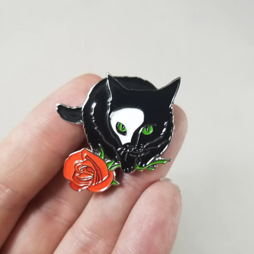 Clockwork Art "Phantom of the Opurra" Enamel Pin