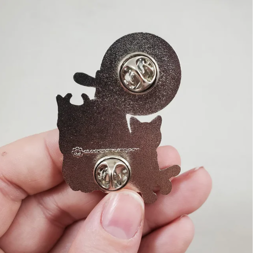 Clockwork Art "Trio of Mischief" Enamel Pin