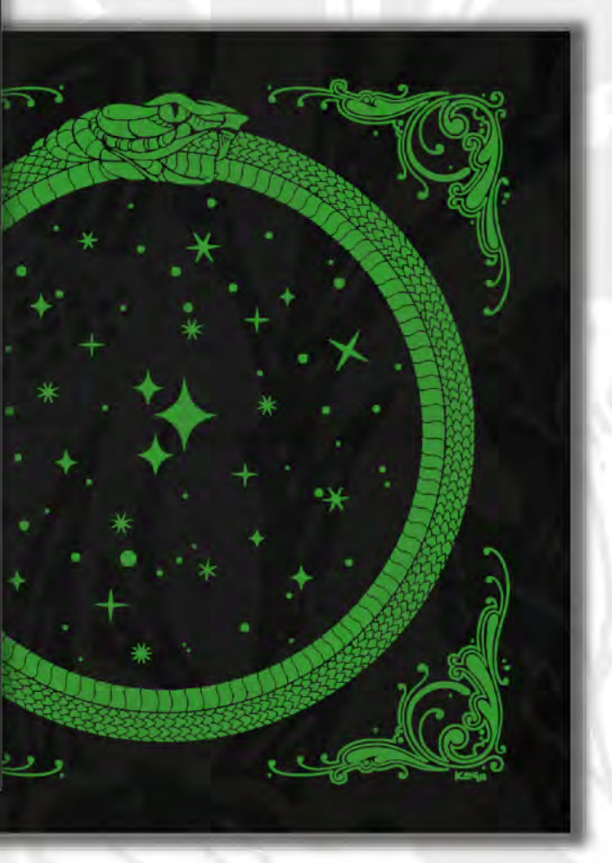 Primaeval Press "Serpent and Stars" Bandana *PRE-ORDER 10/5*