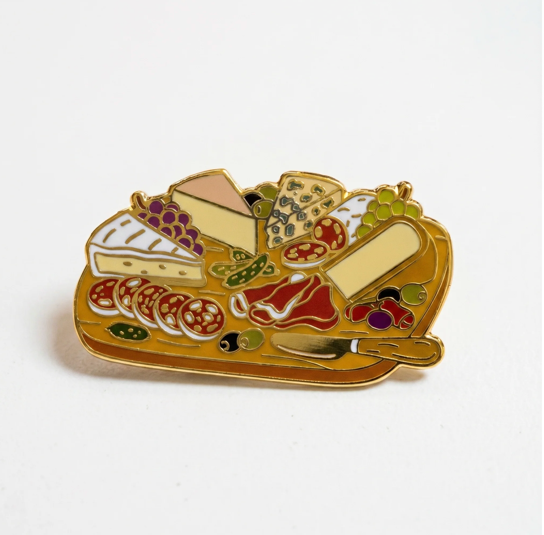 Strike Gently Co. "Charcuterie" Enamel Pin