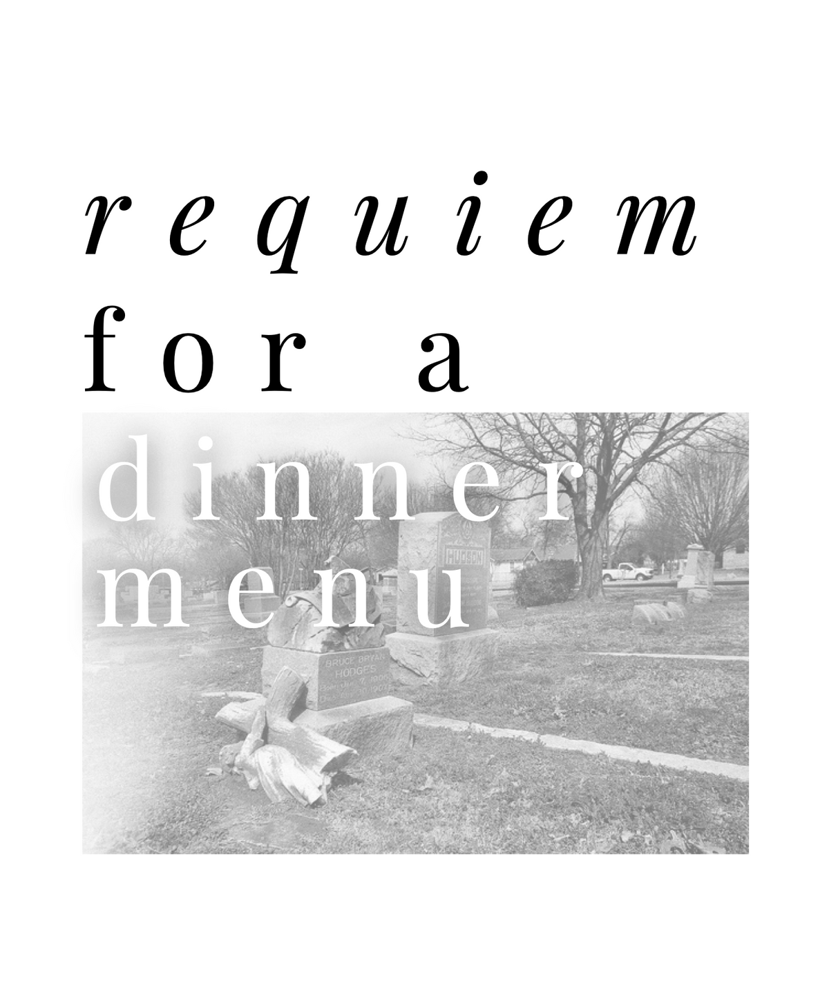 Kaitlynn Webster "Requiem for a Dinner Party"