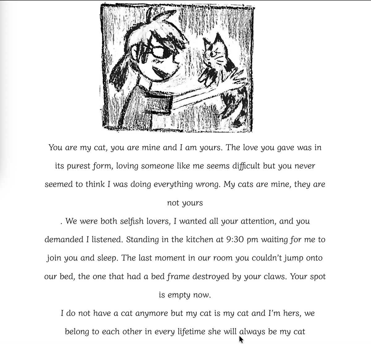 Ren Ramirez "A Cat Was Here" Zine