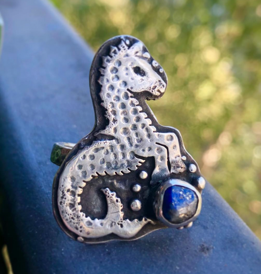 Sigil Jewelry "Hippocampus" One of a Kind Ring