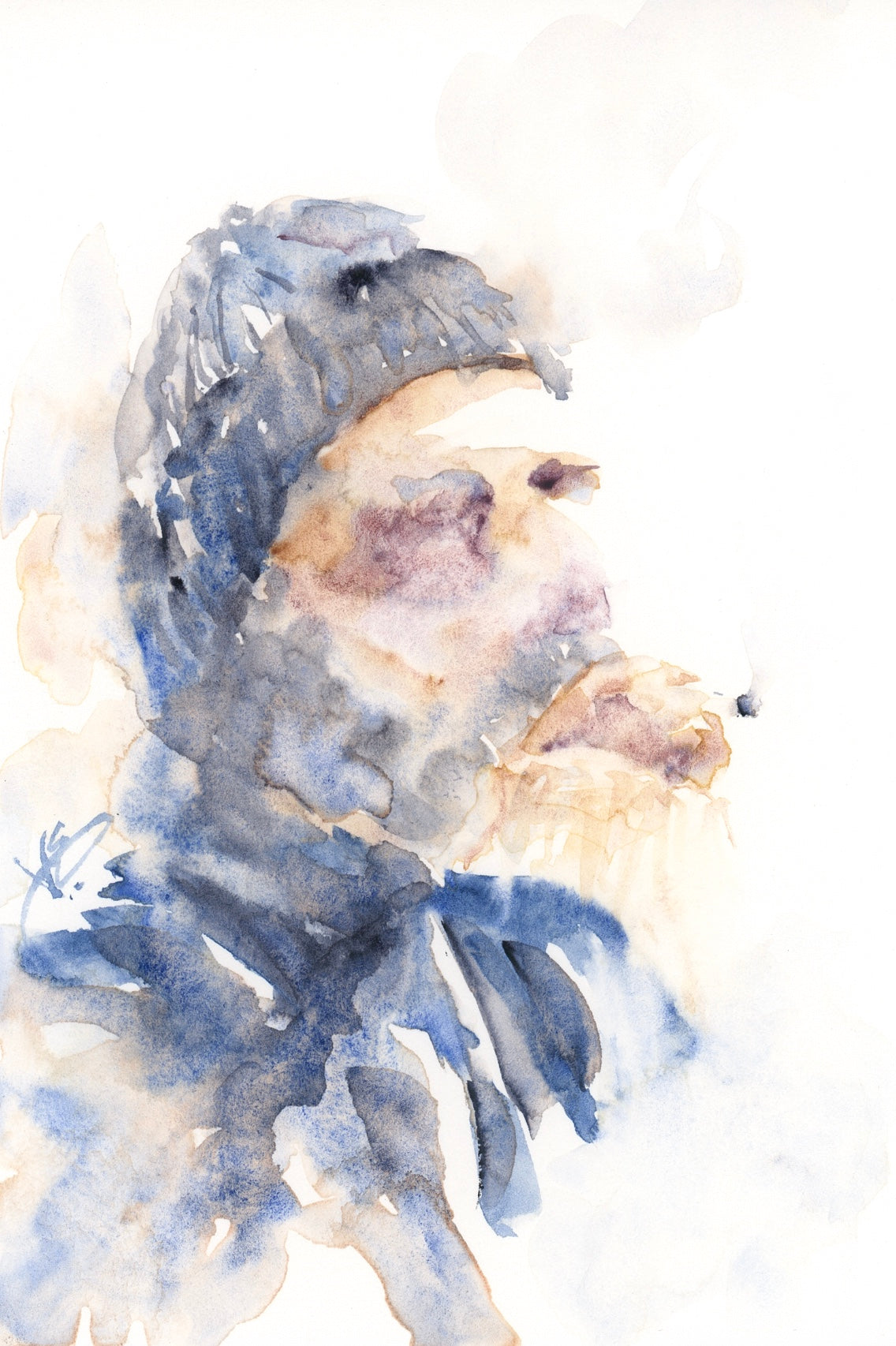 Valerie Englehart "Smoke Break"