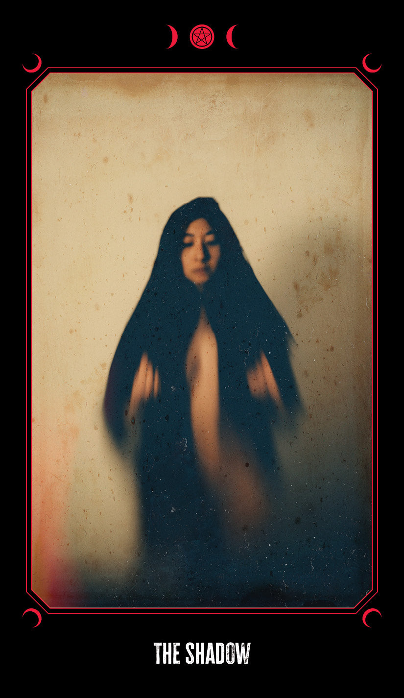 Burning Paper Hearts "Three Red Moons" Oracle Deck